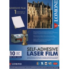 Плёнка LOMOND Самоклеящаяся ( Белая ) A4\10 для лазерной печати 1703461 (30)