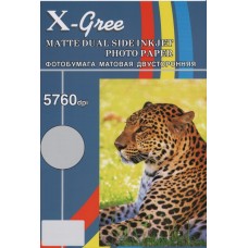 Фотобумага X-GREE A4/50/200г  Матовая Двухсторонняя MD200-A4-50 (20)