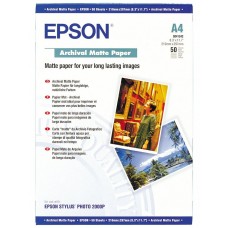 Фотобумага Epson матовая Archival Matter Paper A4 192 гр 50листов C13S041342