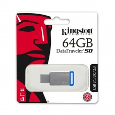 USB Флеш  64GB 3.0 Kingston DT50/64GB металл
