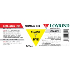 Чернила R270/L800 LOMOND LE08-10Y  Yellow / Желтый 1L.