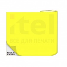 Термотрансферная пленка OS Flex (Флекс)  50см./50м./190mk  НЕОН Желтый цена за 1 метр