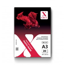 53W180-A3-20 Фотобумага для струйной печати X-GREE Глянцевая Premium A3*297x420мм/20л/180г NEW (25)