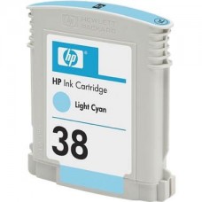 HP 38  Light Magenta Pigment Ink Cartridge with Vivera Ink  (C9419A)